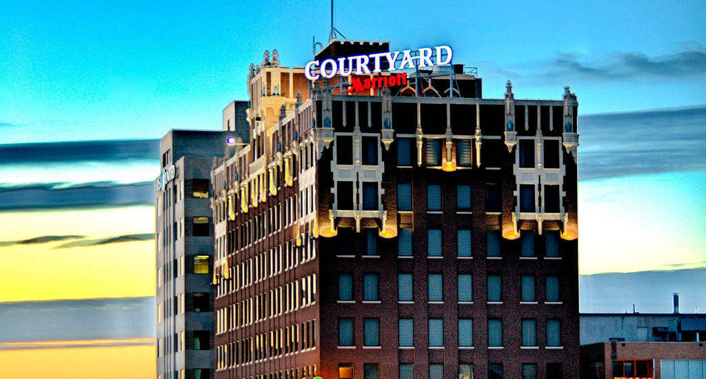Courtyard By Marriott Amarillo Downtown Exterior foto
